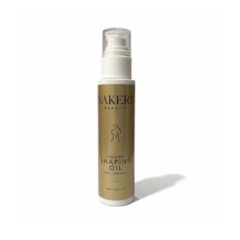 Nakery Beauty LIQUID SILK SHAPING OIL Tone +Transform 120 ml New & Sealed